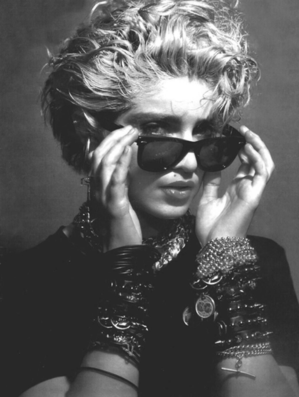 Madonna 1980s wayfarer sunglasses 80s shades